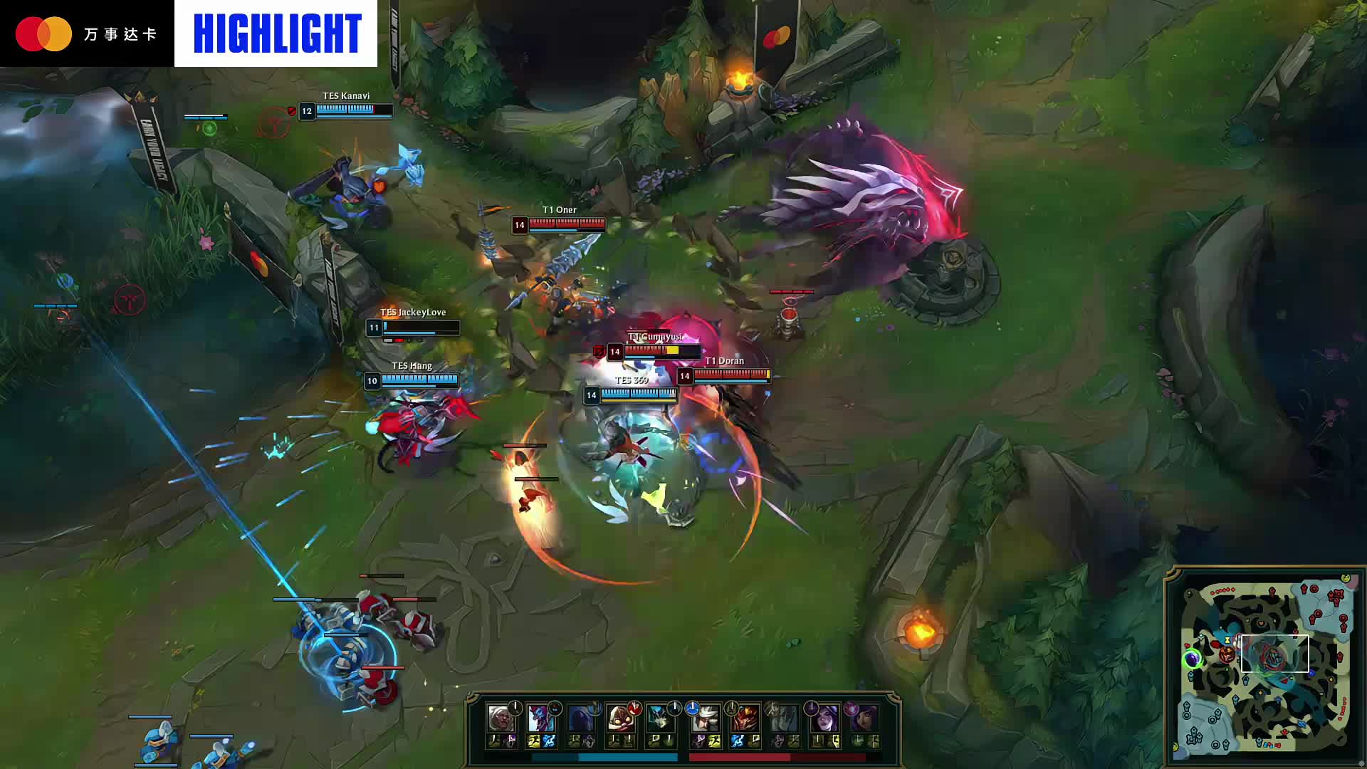 外媒League On Lock近日给出了他们评选的春季赛第十周全球各战队综合实力排名